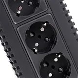 Стабилизатор напряжения SunWind AVR-1000 500Вт 1000ВА черный