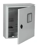 Щит распределительный IEK MKM51-N-03-54 TITAN ЩУ-3/1-0 У1 IP66 навесной 440мм 150мм 445мм 12мод. металл IP66 серый с возможностью установки счетчика (упак.:1шт)