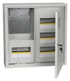 Щит распределительный IEK MKM32-N-36-31-ZO TITAN ЩУРн-3/36зо-1 36 УХЛ3 навесной 550мм 165мм 560мм 36мод. металл IP31 серый с возможностью установки счетчика (упак.:1шт)