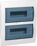 Щит распределительный IEK MKP12-V-24-40-10 ЩРВ-П-24 для установки модульных устройств встраиваемый 300мм 87мм 345мм 660B 24мод. пластик IP41 белый (упак.:1шт)