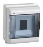 Щит распределительный IEK MKP72-N3-05-55 КМПн-5 IP55 для установки модульных устройств навесной 162мм 108мм 180мм 660B 5мод. пластик IP55 белый (упак.:1шт)