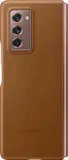 Чехол (клип-кейс) Samsung для Samsung Galaxy Z Fold2 Leather Cover коричневый (EF-VF916LAEGRU)