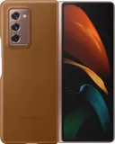 Чехол (клип-кейс) Samsung для Samsung Galaxy Z Fold2 Leather Cover коричневый (EF-VF916LAEGRU)