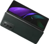 Чехол (клип-кейс) Samsung для Samsung Galaxy Z Fold2 Leather Cover зеленый (EF-VF916LGEGRU)