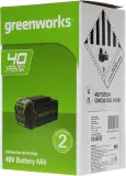 Батарея аккумуляторная Greenworks G40B4 40В 4Ач Li-Ion (2927007)