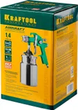 Краскораспылитель Kraftool 06520-1.4 280л/мин соп.:1.4мм бак:1л