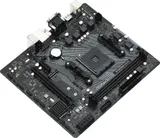 Материнская плата ASROCK A520M-HVS, AM4, A520, 2*DDR4, D-Sub+HDMI, 4xSATA3 6.0 (RAID), M.2 Socket, 4xUSB 3.2,  2xUSB 2.0, mATX; 90-MXBE60-A0UAYZ