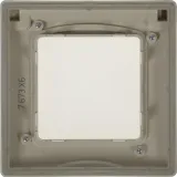 Рамка Legrand Etika 672560 накладная 1x вертикальный монтаж ABS пластик слоновая кость (упак.:1шт)