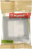 Рамка Legrand Etika 672560 накладная 1x вертикальный монтаж ABS пластик слоновая кость (упак.:1шт)