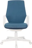 Кресло Бюрократ CH-W545 синий 38-415 крестов. пластик пластик белый