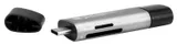 Устройство чтения карт памяти USB 2.0/Type C Digma CR-СU2520-G серый