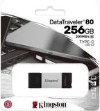 Флеш Диск Kingston 256GB DataTraveler 80 Type-C DT80/256GB USB3.0 черный