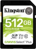 Флеш карта SDXC 512GB Kingston SDS2/512GB Canvas Select Plus w/o adapter