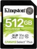 Флеш карта SDXC 512GB Kingston SDS2/512GB Canvas Select Plus w/o adapter