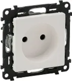Розетка силов. Legrand Valena Life 753416 скрыт. штор. IP20 белый