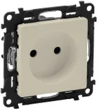 Розетка силов. Legrand Valena Life 753516 скрыт. штор. IP20 слоновая кость