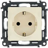 Розетка силов. Legrand Valena Life 753520 откр. зазем. штор. IP20 слоновая кость