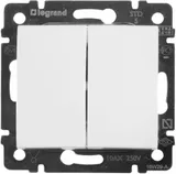 Выключатель Legrand Valena скрыт. 2кл. IP20 белый (774405)