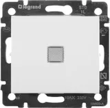 Выключатель Legrand Valena скрыт. 1кл. с подсветкой IP20 белый (774410)
