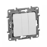 Выключатель Legrand Etika скрыт. 3кл. IP20 белый (упак.:1шт) (672213)