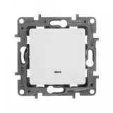 Выключатель Legrand Etika скрыт. 1кл. с подсветкой IP20 белый (672203)