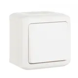 Выключатель Legrand Quteo откр. 1кл. IP44 белый (782300)