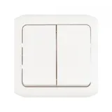 Выключатель Legrand Quteo откр. 2кл. IP44 белый (782302)
