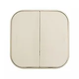 Выключатель Legrand Quteo откр. 2кл. IP20 слоновая кость (782232)