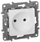 Розетка силов. Legrand Etika 672220 скрыт. IP21 белый