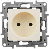 Розетка силов. Legrand Etika 672320 одинар. скрыт. IP21 слоновая кость