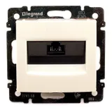 Розетка комп. Legrand Valena 774138 скрыт. слоновая кость