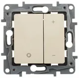 Диммер Legrand Etika скрыт. кноп. IP20 слоновая кость (672318)