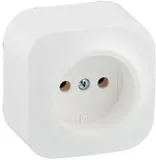 Розетка силов. Legrand Quteo 782210 откр. IP21 белый