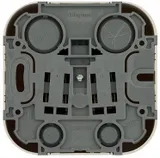 Розетка силов. Legrand Quteo 782250 откр. зазем. штор. IP20 слоновая кость