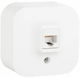 Розетка комп. Legrand Quteo 782224 откр. белый