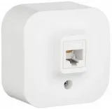 Розетка телеф. Legrand Quteo 782214 откр. белый