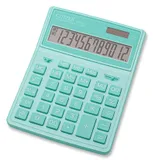 Калькулятор бухгалтерский Citizen SDC-444XRGNE бирюзовый 12-разр.