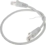 Патч-корд Buro UTP 4 пары cat.5E CCA molded 0.5м серый RJ-45 (m)-RJ-45 (m) (UTP-5E-0,5M-G)