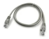 Патч-корд Buro UTP 4 пары cat.5E CCA molded 1м серый RJ-45 (m)-RJ-45 (m) (UTP-5E-1M-G)