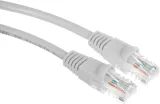 Патч-корд Buro UTP 4 пары cat.5E CCA molded 1м серый RJ-45 (m)-RJ-45 (m) (UTP-5E-1M-G)