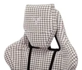 Кресло игровое Zombie VIKING LOFT серый Morris-1 гусин.лапка с подголов. крестов. металл