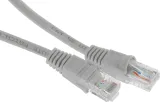 Патч-корд Buro UTP-5E-10M-G UTP 4 пары cat.5E CCA molded 10м серый RJ-45 (m)-RJ-45 (m)