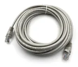Патч-корд Buro UTP-5E-7M-G UTP 4 пары cat.5E CCA molded 7м серый RJ-45 (m)-RJ-45 (m)