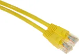 Патч-корд Buro UTP-5E-3M-Y UTP 4 пары cat.5E CCA molded 3м желтый RJ-45 (m)-RJ-45 (m)