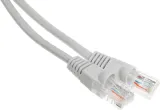 Патч-корд Buro UTP-5E-3M-G UTP 4 пары cat.5E CCA molded 3м серый RJ-45 (m)-RJ-45 (m)