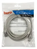 Патч-корд Buro UTP-5E-3M-G UTP 4 пары cat.5E CCA molded 3м серый RJ-45 (m)-RJ-45 (m)