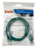 Патч-корд Buro UTP-5E-1,5M-GR UTP 4 пары cat.5E CCA molded 1.5м зеленый RJ-45 (m)-RJ-45 (m)