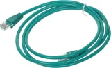 Патч-корд Buro UTP-5E-1,5M-GR UTP 4 пары cat.5E CCA molded 1.5м зеленый RJ-45 (m)-RJ-45 (m)