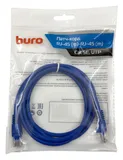 Патч-корд Buro UTP-5E-1,5M-BL UTP 4 пары cat.5E CCA molded 1.5м синий RJ-45 (m)-RJ-45 (m)