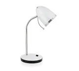 Светильник Camelion KD-308 C01 (11476) настольный на подставке E27 белый 40Вт